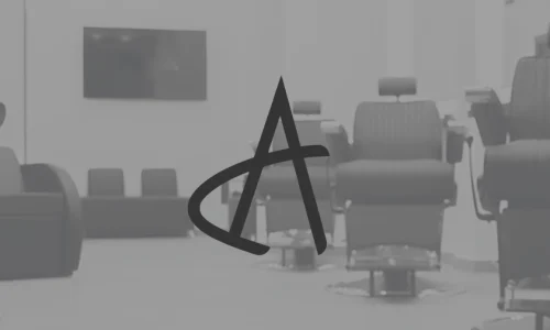 AS hairdresser brand visual identity