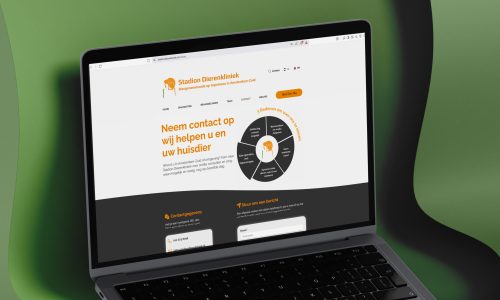 Stadiondierenkliniek veterinary website redesign